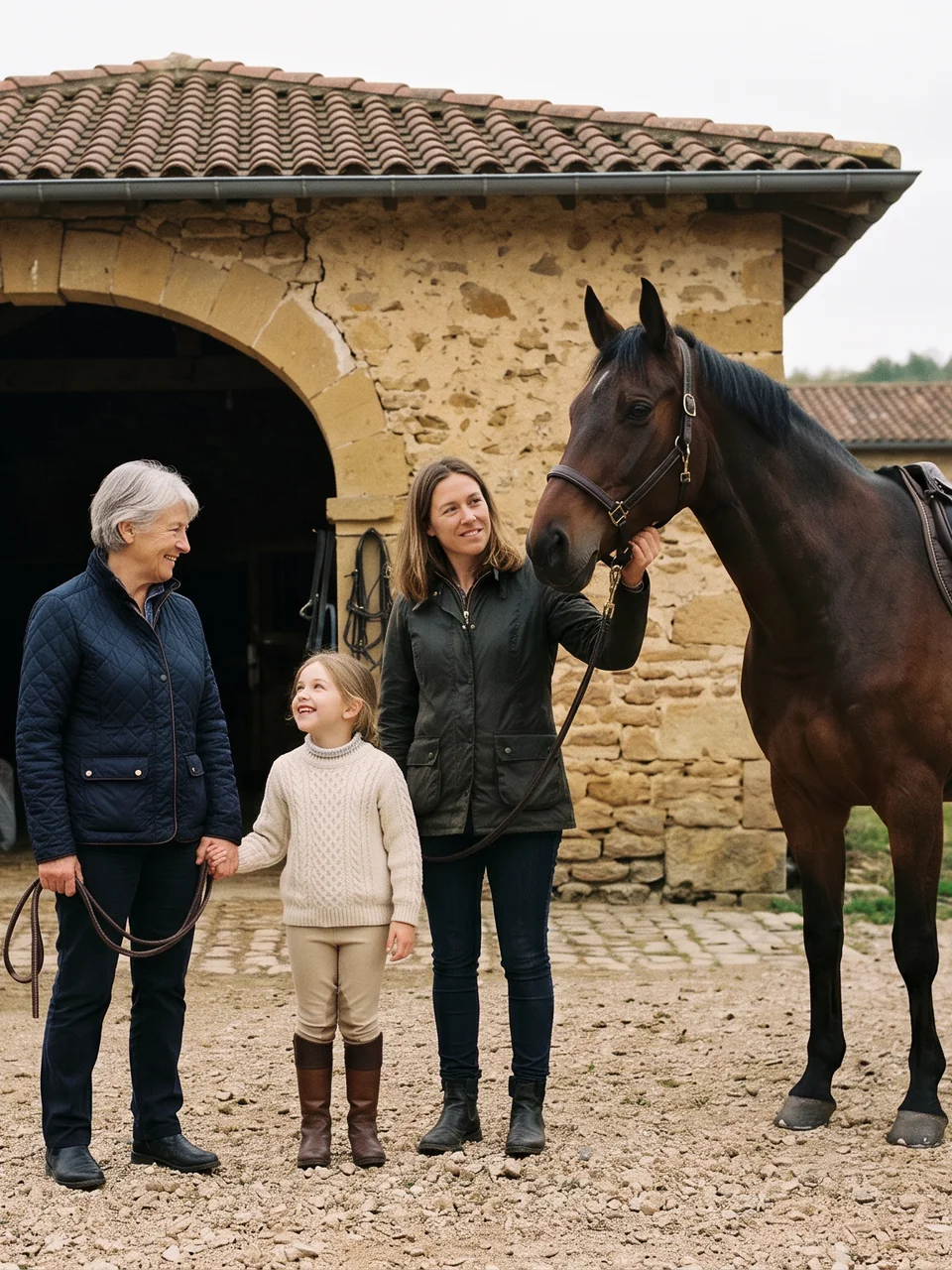 L'équipe, Le Ranch de Chabrillère, centre équestre à Saint-Andéol-de-Berg