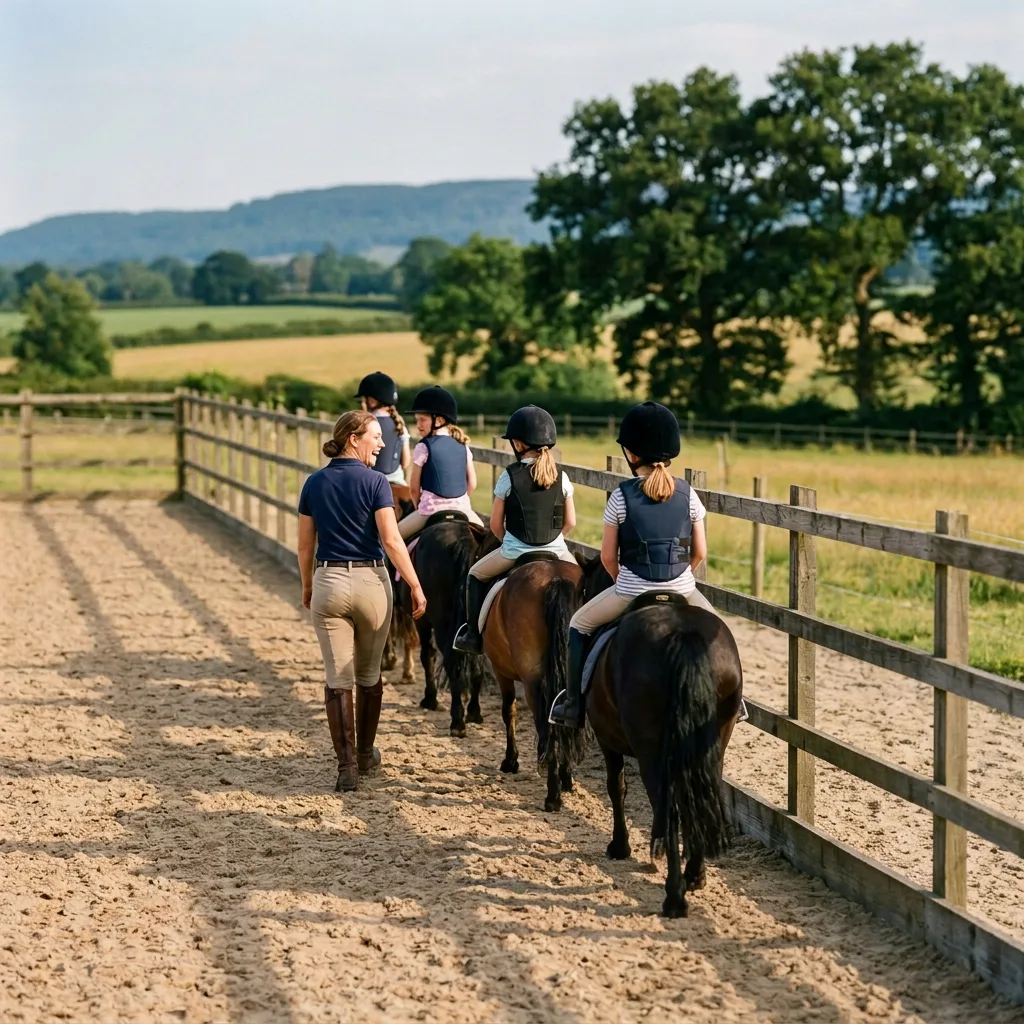 Cours de poney à Saint-Andéol-de-Berg, Ardèche